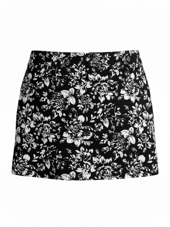 Westport Pants - Westport Black & White Floral Skort – Size XL